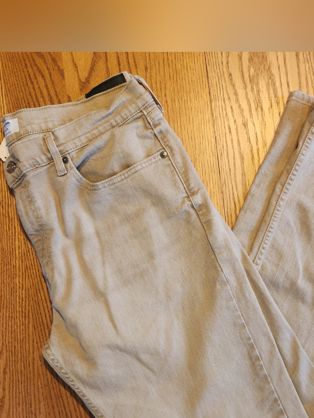 W11 Denizen from Levi's 285 Relaxed Tan Relaxed Casual Tan Denim Pants